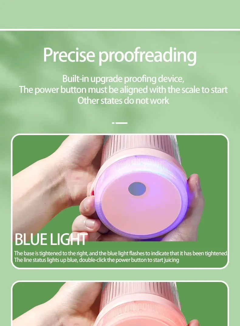 Wireless Juice Blender Cup