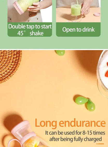 Wireless Juice Blender Cup