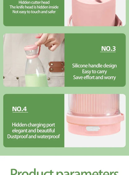 Wireless Juice Blender Cup