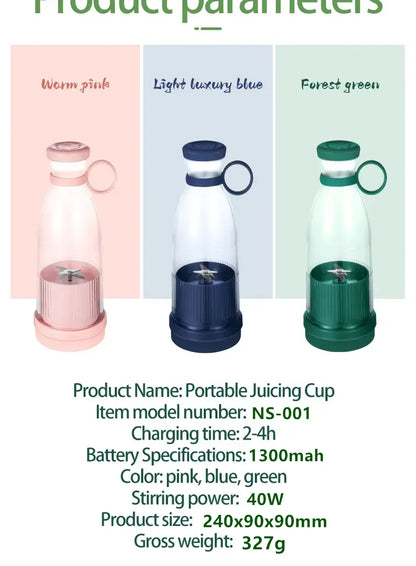 Wireless Juice Blender Cup