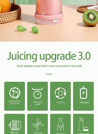 Wireless Juice Blender Cup