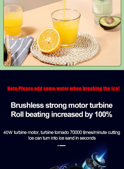 Wireless Juice Blender Cup